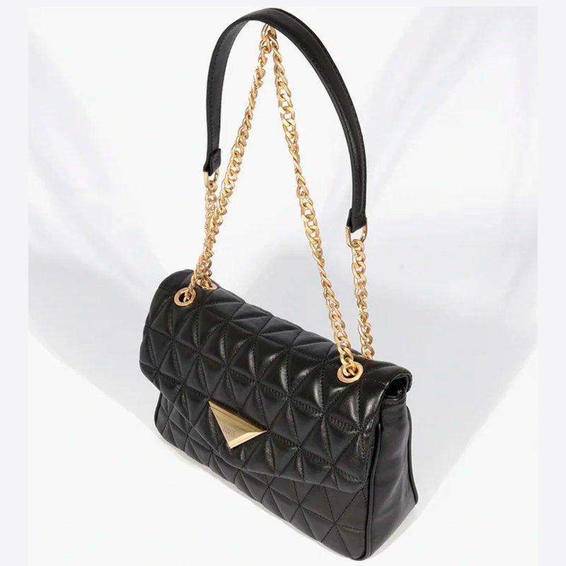 ばやし Bolsa Satchel 944 Media Couro Vinho | Schutz
