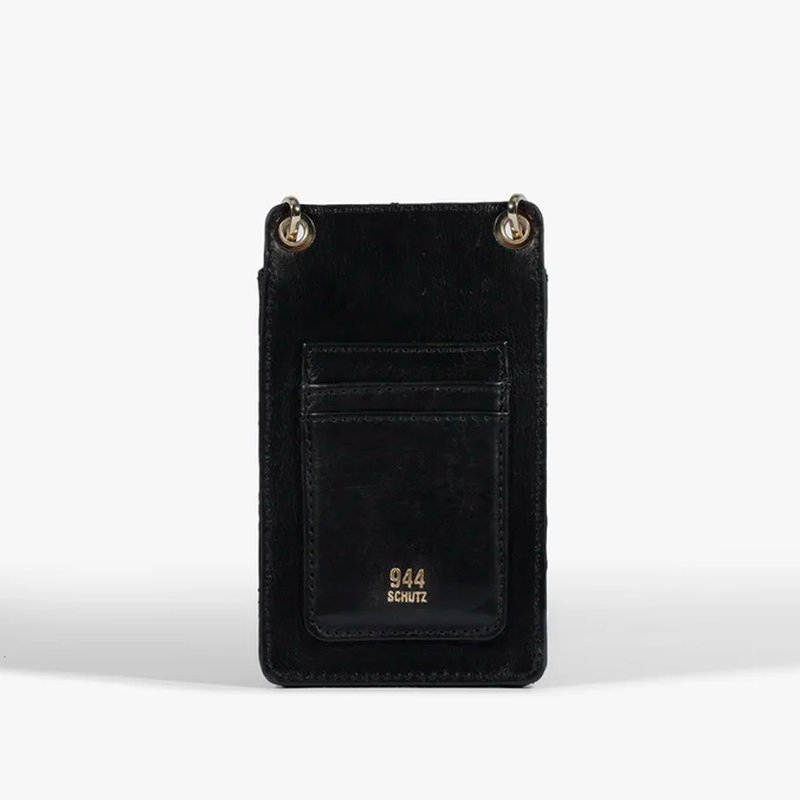 Porta Celular 944 Couro Preto – Elegância e Praticidade – Maestà