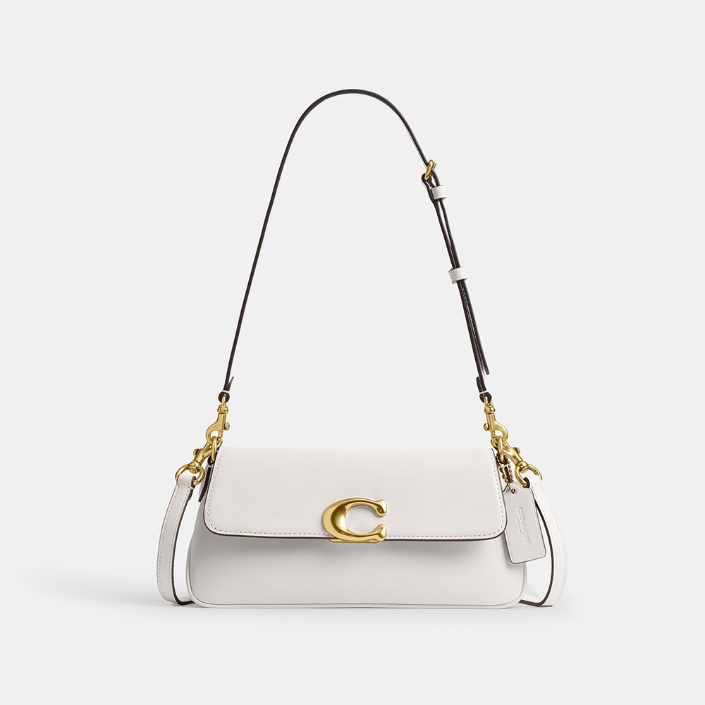 Bolsa Coach Jet Shoulder Off White Sofisticada com Design Elegante