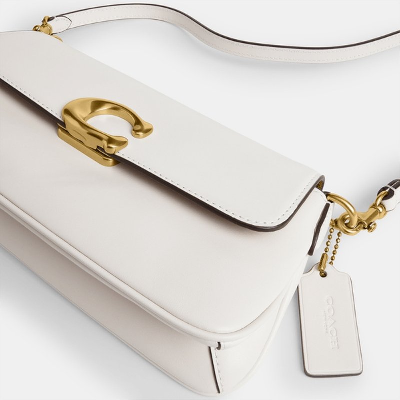Bolsa Coach Jet Shoulder Off White Sofisticada com Design Elegante