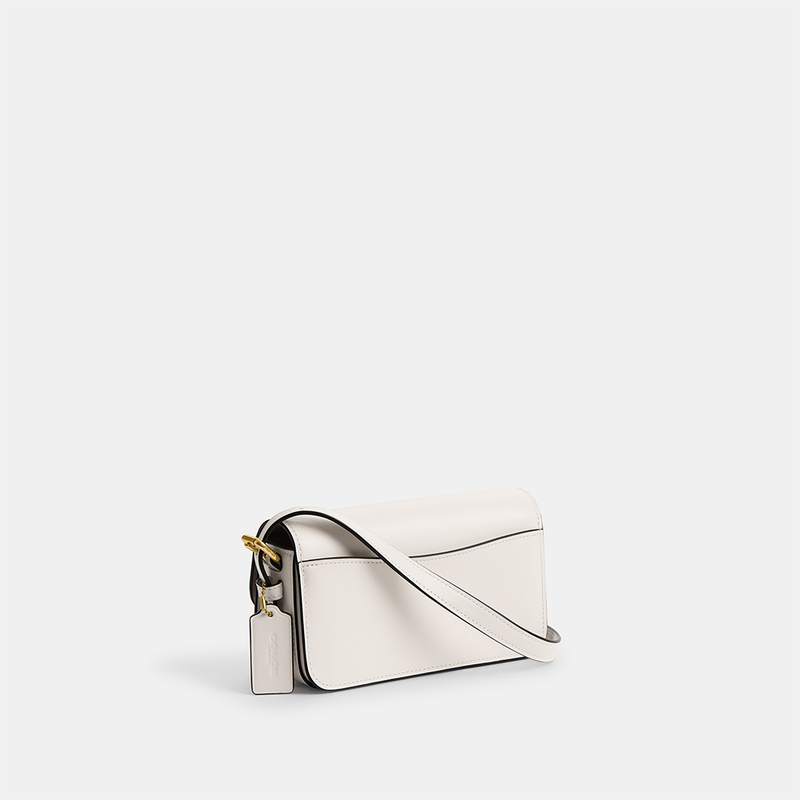 Bolsa Coach Zoe Shoulder Off-White – Minimalismo Sofisticado com