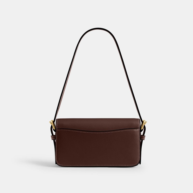 コーチ　Mini Zoe Hobo F41856 00s Y2K ワンショルダー Bolsa Coach Zoe Shoulder Marrom – Elegância Clássica com Design