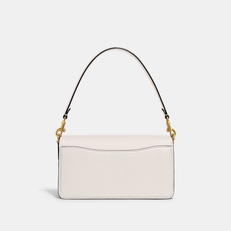 Bolsa Coach Tabby Shoulder 26 Off-White – Sofisticação Neutra com