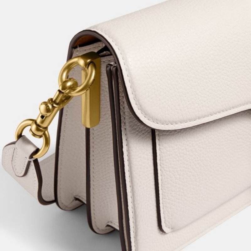 Bolsa Coach Tabby Shoulder 26 Off-White – Sofisticação Neutra com
