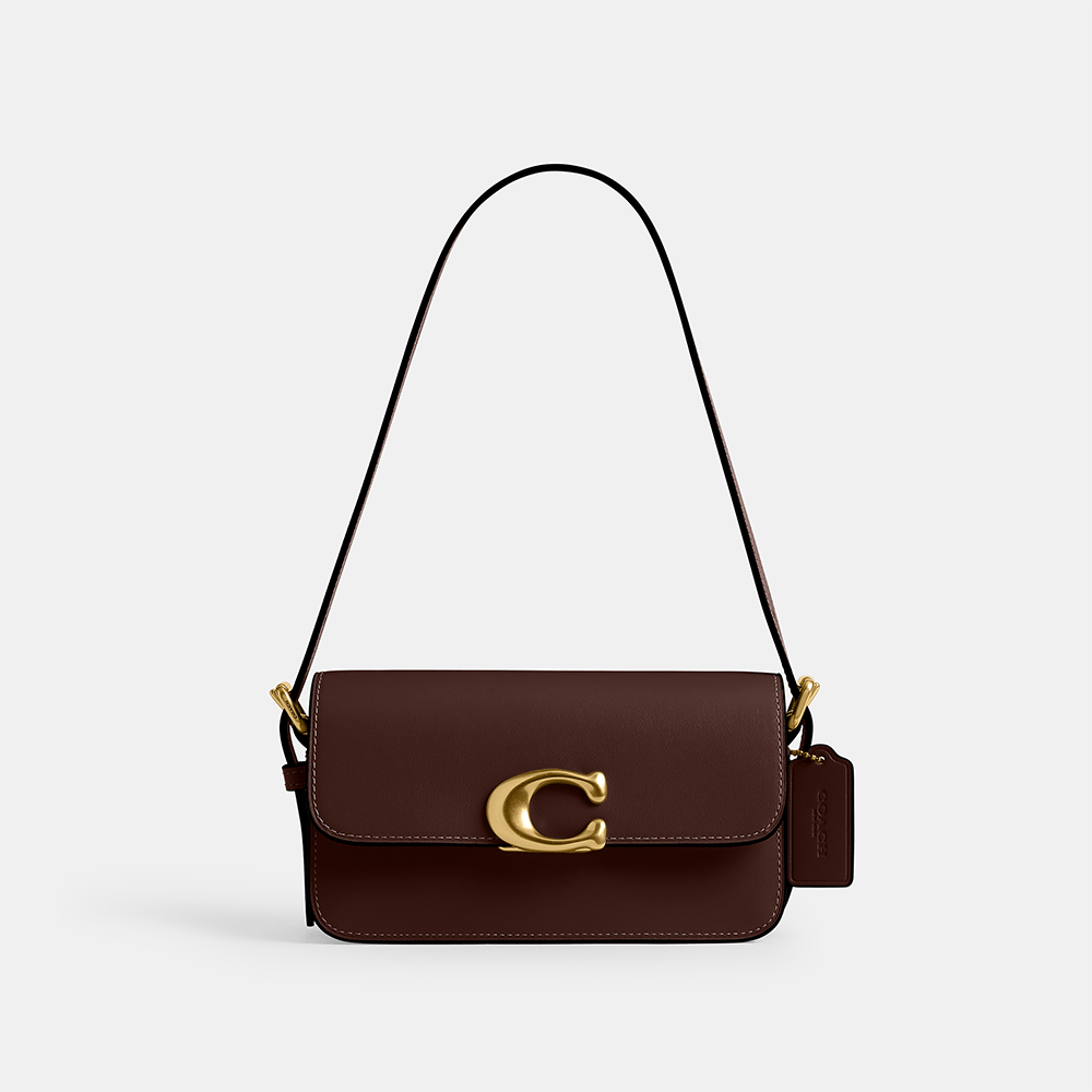 Bolsa Coach Zoe Shoulder Preta – Sofisticação Atemporal com Design