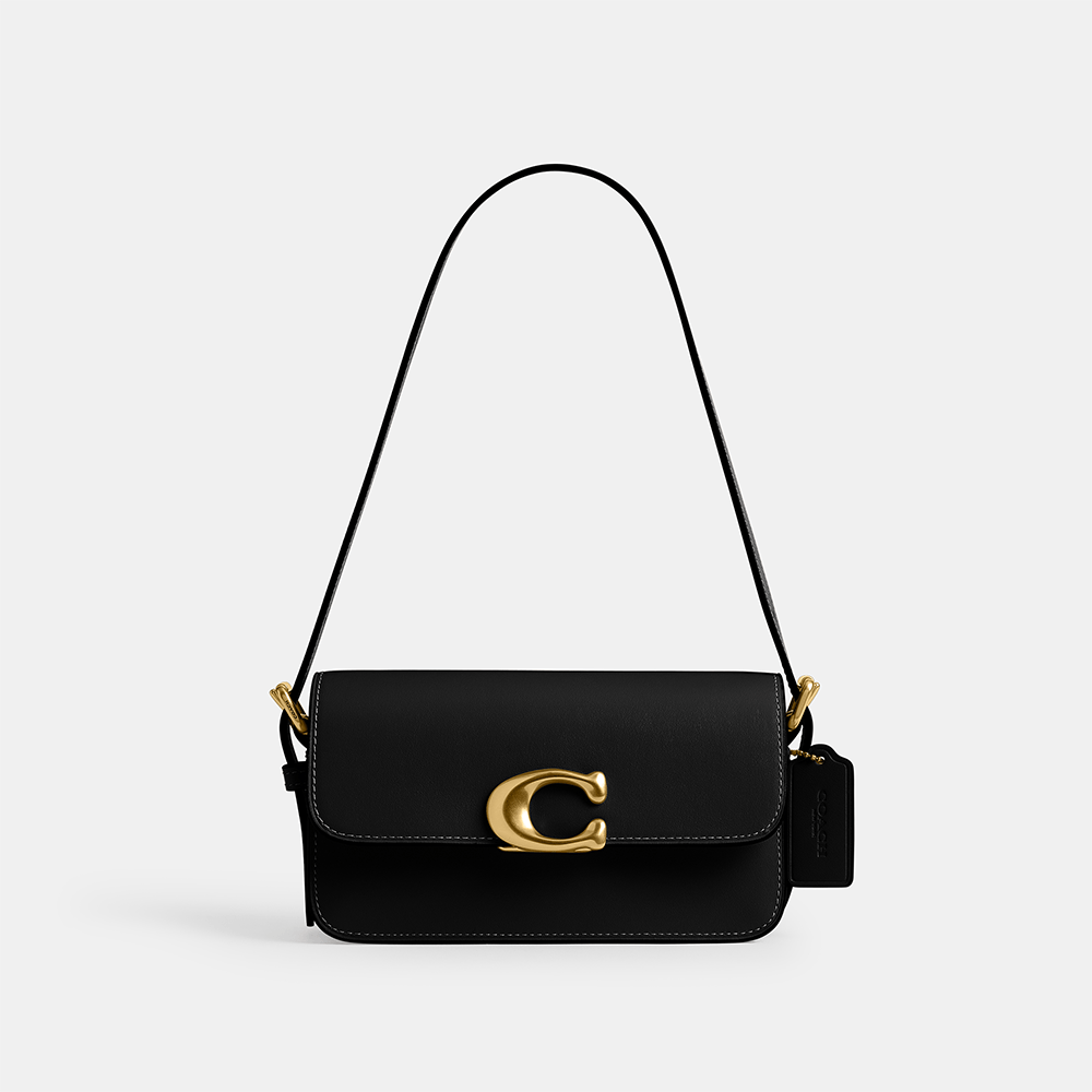 Bolsa Coach Zoe Shoulder Marrom – Elegância Clássica com Design