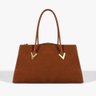 Bolsa Schutz Tote Grande Adele Couro Marrom – Elegância Atemporal