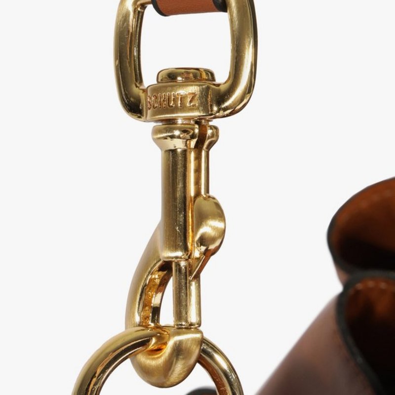 Bolsa Schutz Grande Hazel Couro Marrom Elegância e Espaço