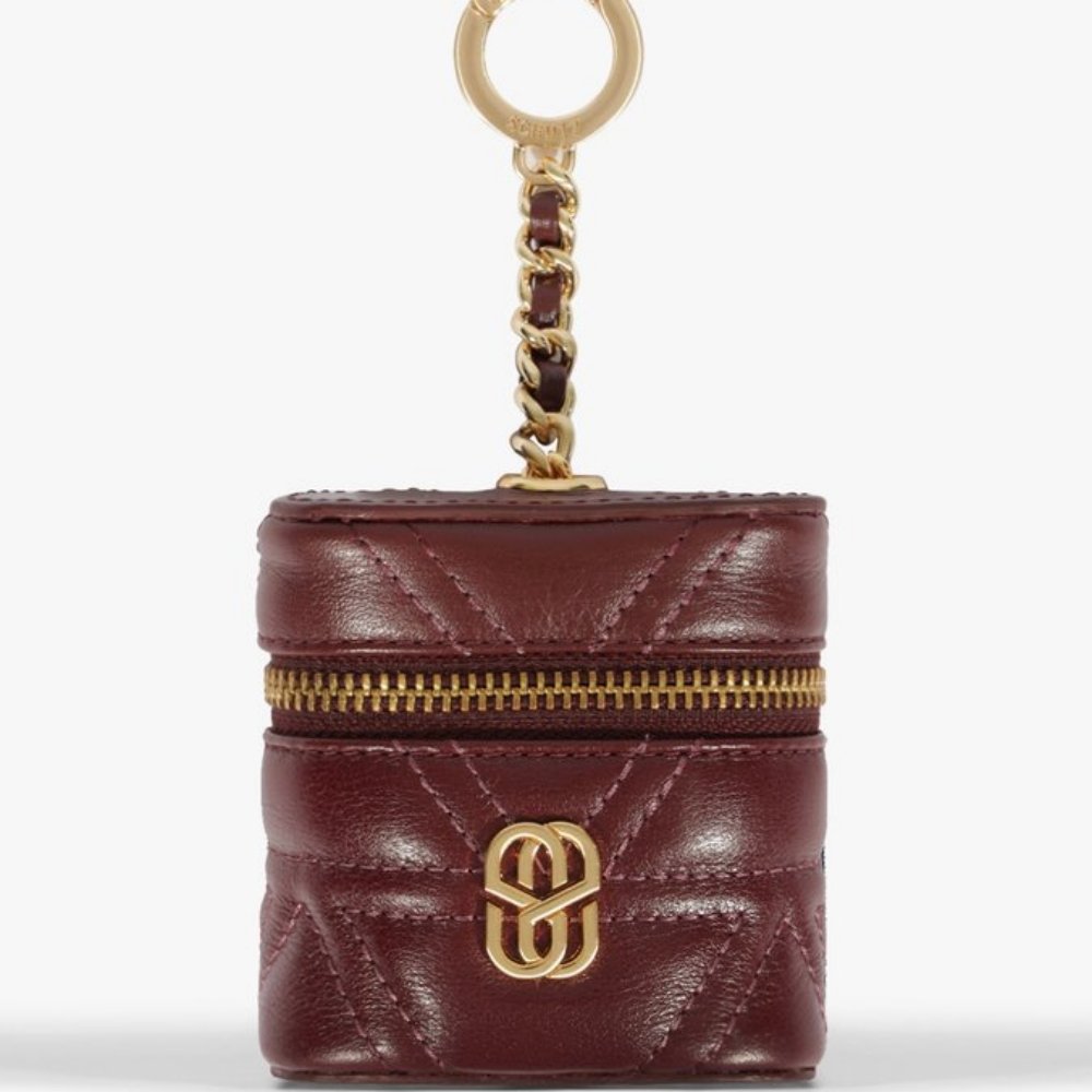 Bag Charm Dream Preto em Couro – Maestà Scarpa