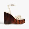 Sandália Schutz Plataforma Andy Couro – Estilo e Conforto