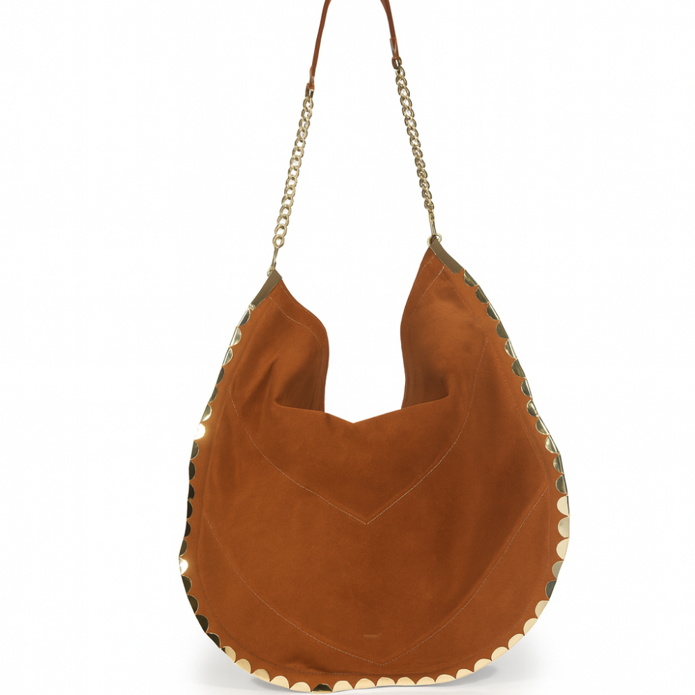 美巣　W500 Bolsa Schutz Grande Hazel Couro Marrom – Elegância e Espaço