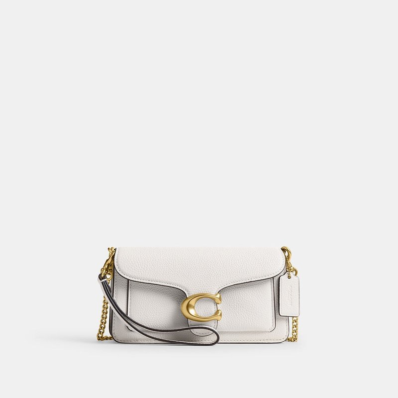 Bolsa Coach Tabby Chain 19 Off-White | Elegância, Modernidade e